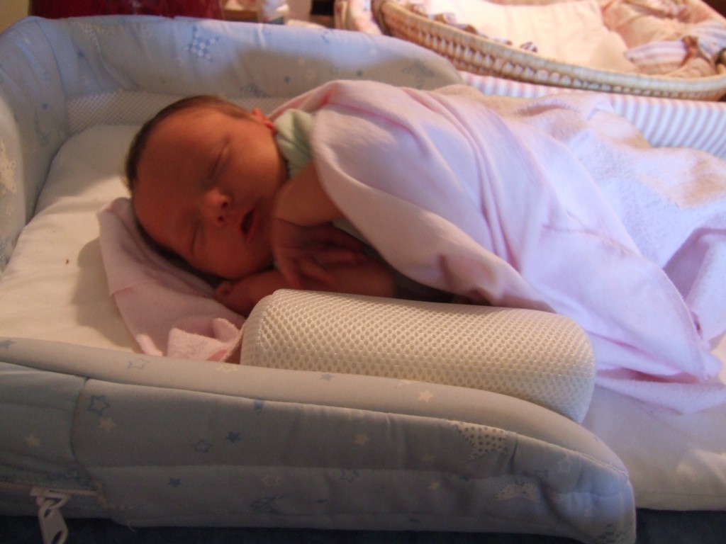 Sleeping in the Travel Bed